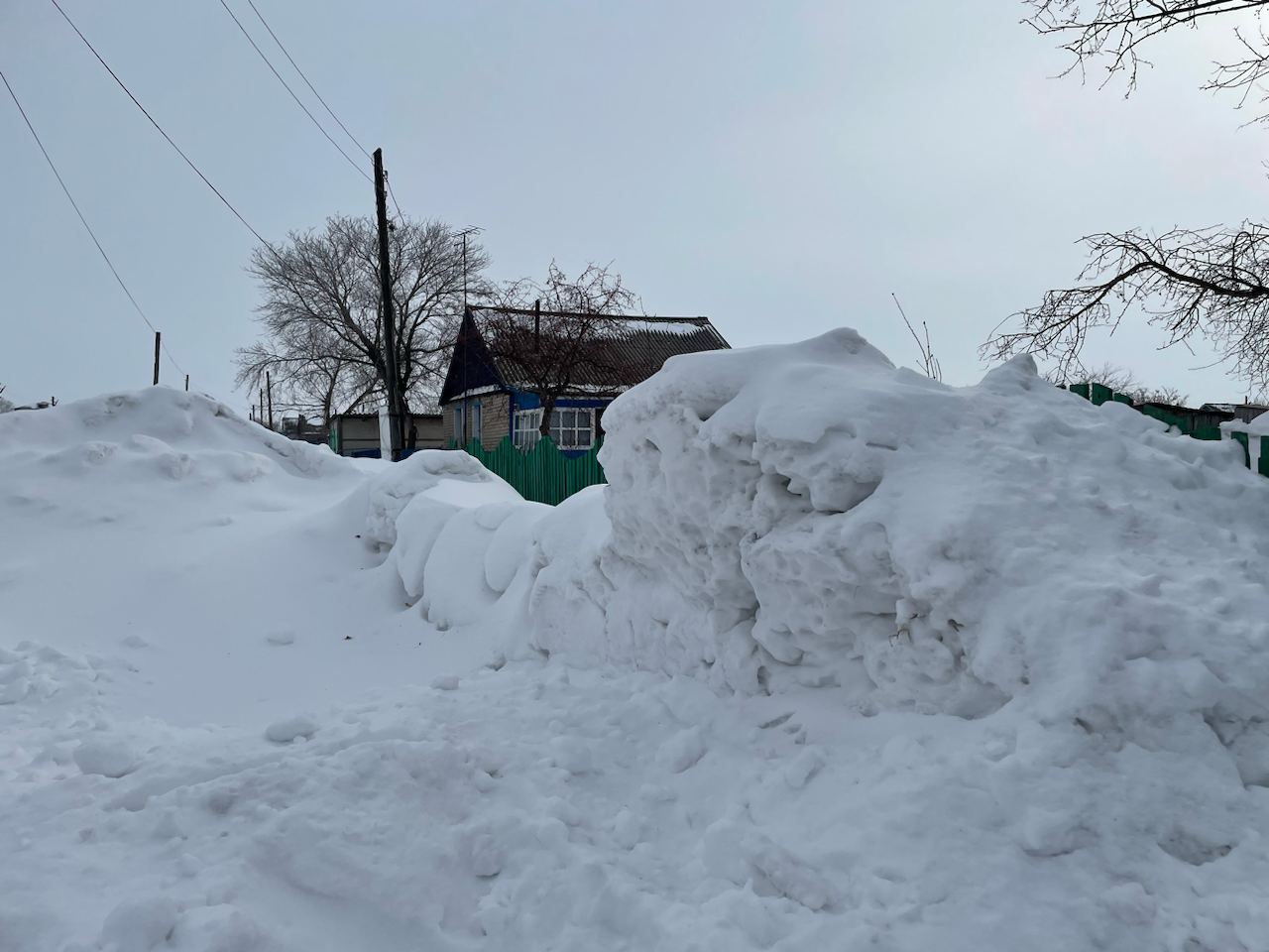 В Петропавловске бесплатно вывезут снег из домов частного сектора